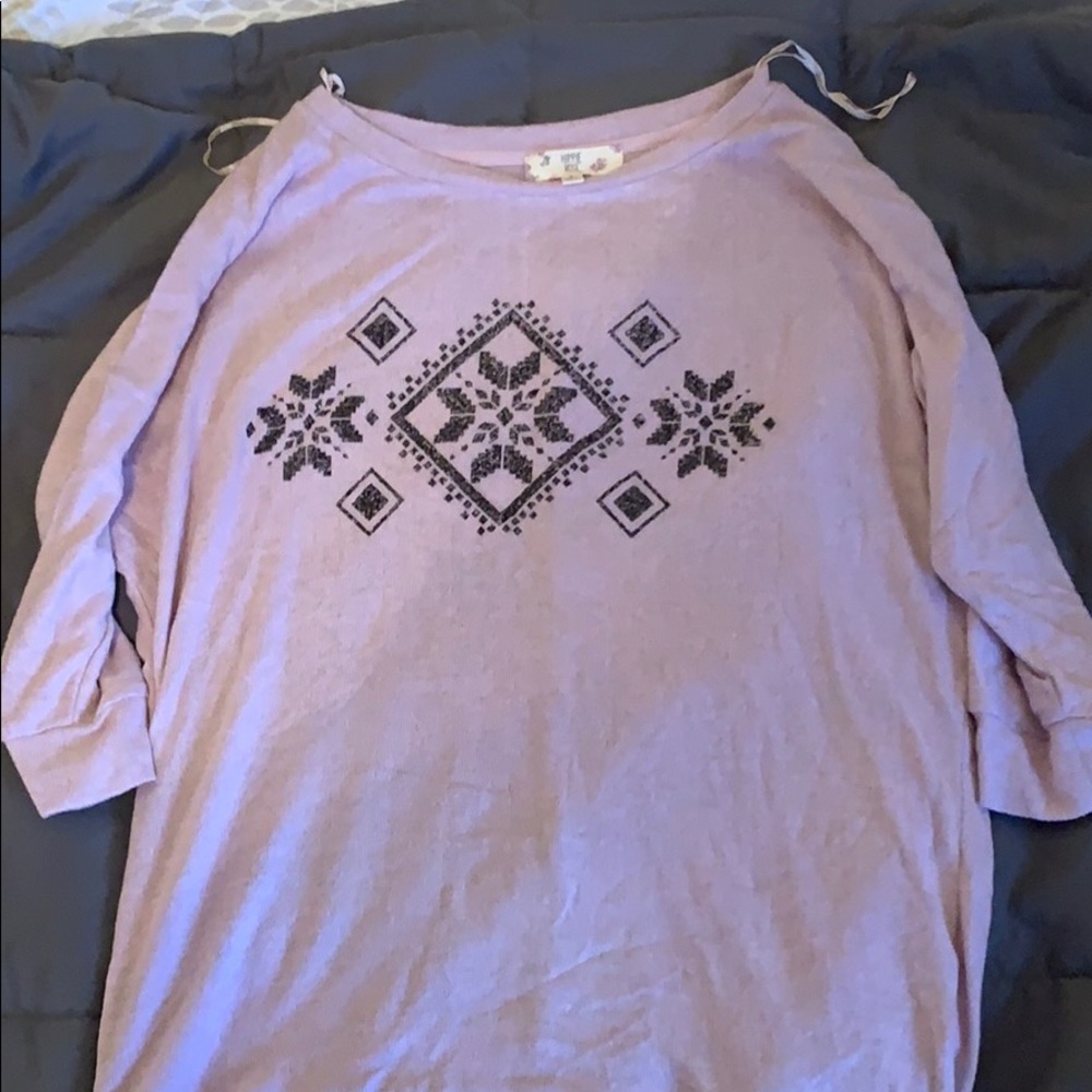 Soft pink shirt